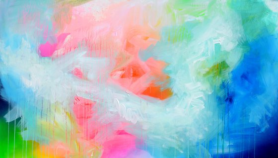 Beyond the Horizon Large Abstract