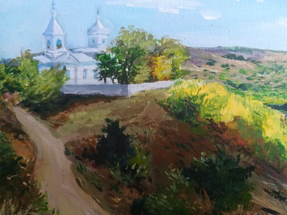 Moldovan Landscape. Naslavcha