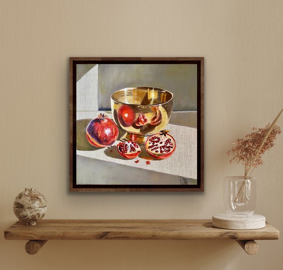 Brass and Pomegranates