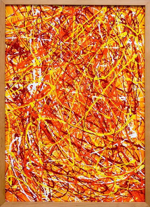 Oranges and Lemons 50cm x 70cm by KM Arts