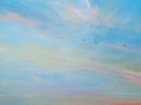 Call It Dreaming - Cornish Seascape, Art, Skyscape