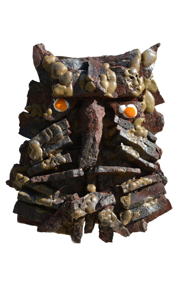 Expressive Portrait Relief By Ognyan Chitakov, 14 X 16", "Dwalin", Original Artwork