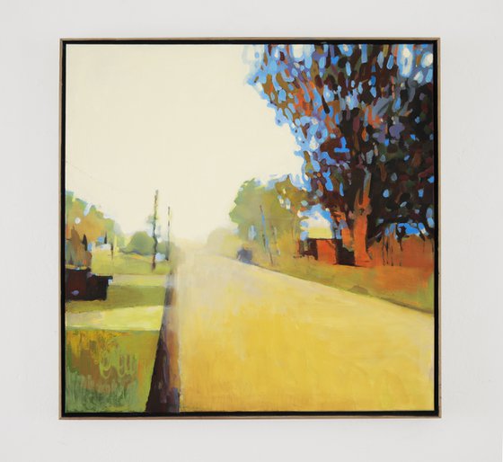 Soft Shimmering 30x30 inch 76x76 cm by Bo Kravchenko