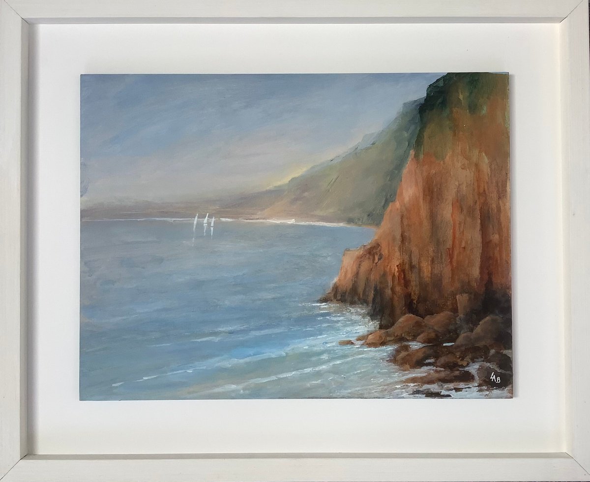 Devon Cliffs by Linda Bartlett