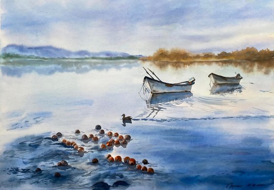 Calm lake