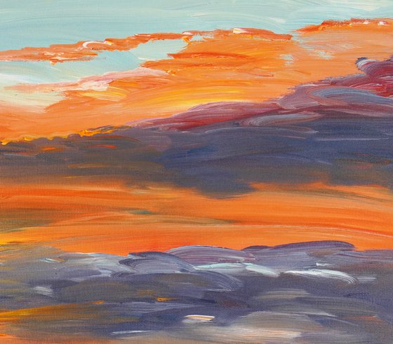 Romantic Evening Landscape D 1