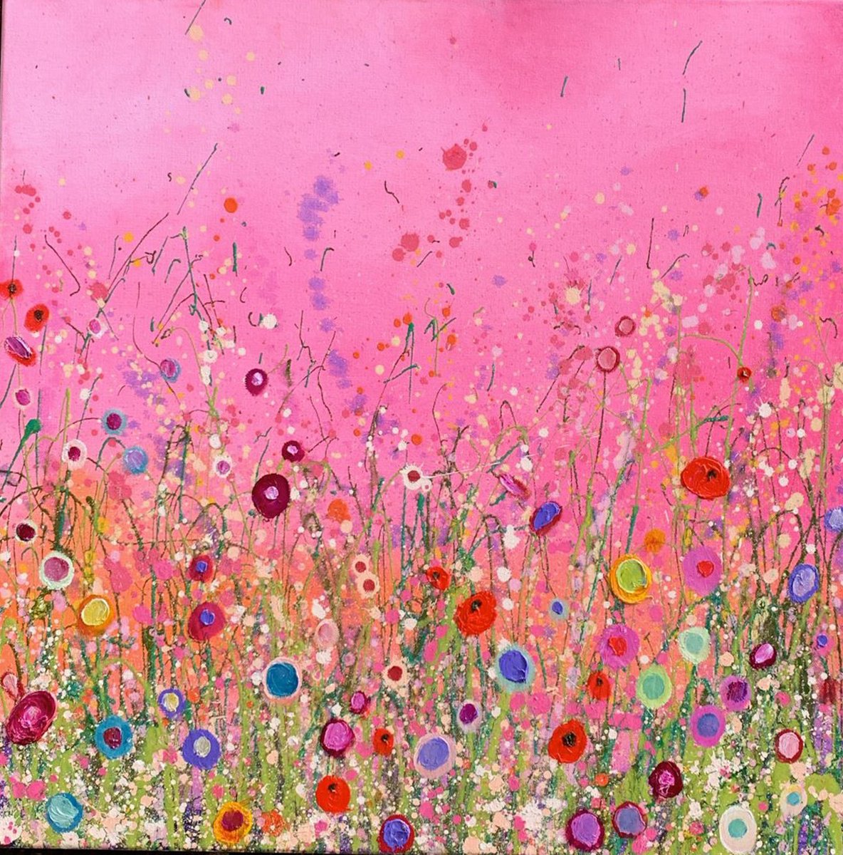 Always And Forever By Yvonne Coomber, 70 X 70, Artwork For Sale On Artfinder