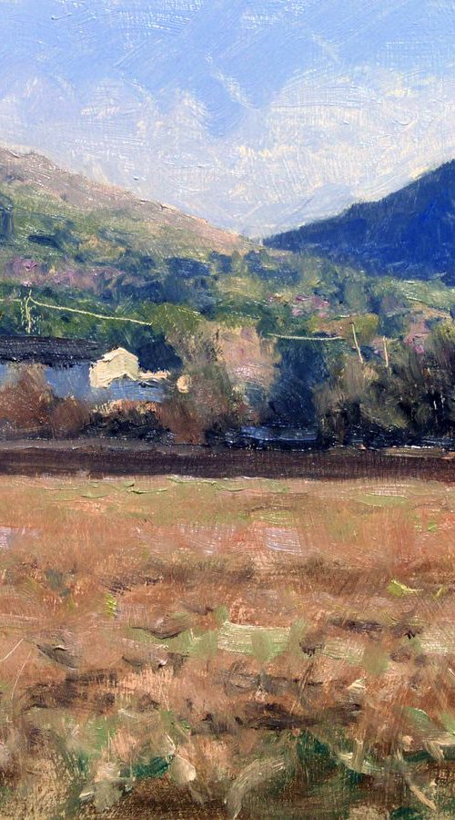 Winter Landscape in Provence by Pascal Giroud