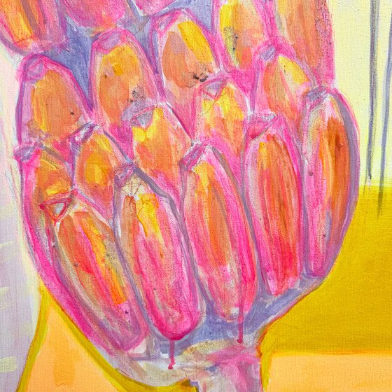 Pink Banana Sunset Study