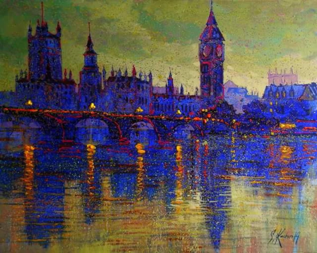 Evening London by Sergey Kachin