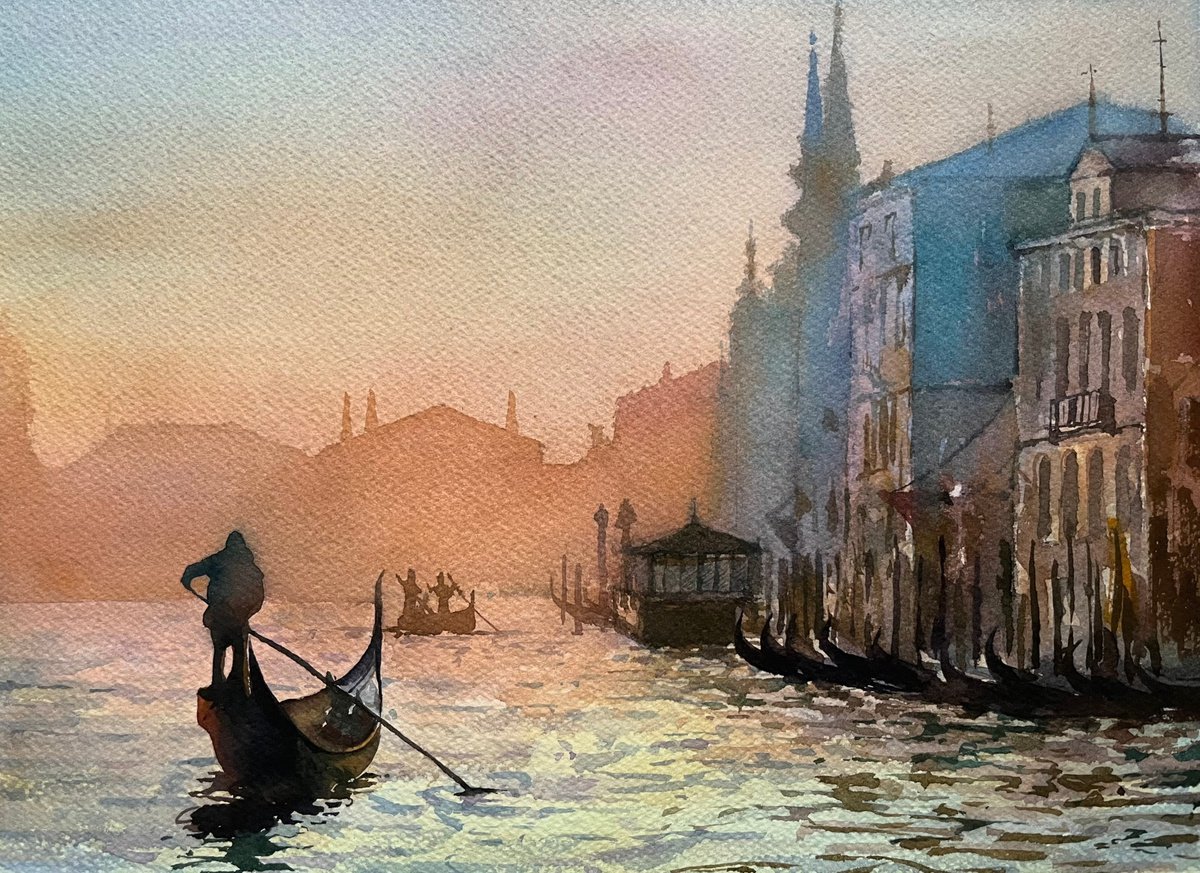 Venetian silent by Andrii Roshkaniuk