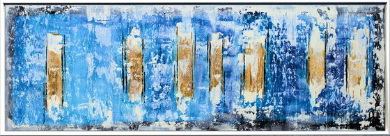 Transmission - Abstract Art - Acrylic Painting - Canvas Art - Framed Painting - Abstract Painting - Industrial Art