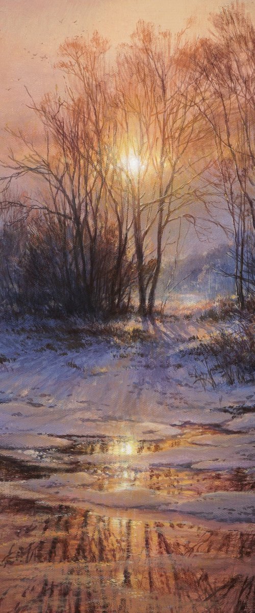 Winter Symphony of Light by Viktar Yushkevich YUVART