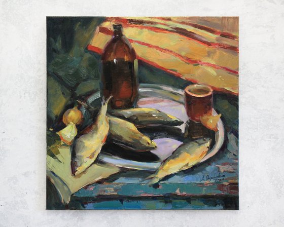 "Still life with fish"