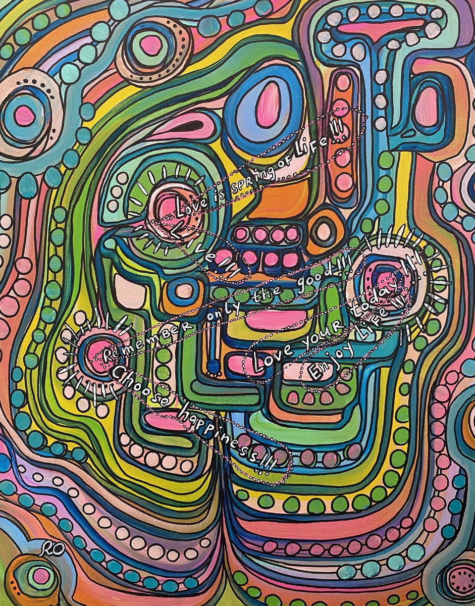  Station Of Happiness By Olga Rokhmanyuk | Roartus, 16 X 20, Artwork For Sale On Artfinder