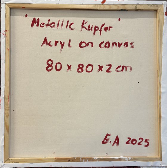 Hand-painted Red Gold