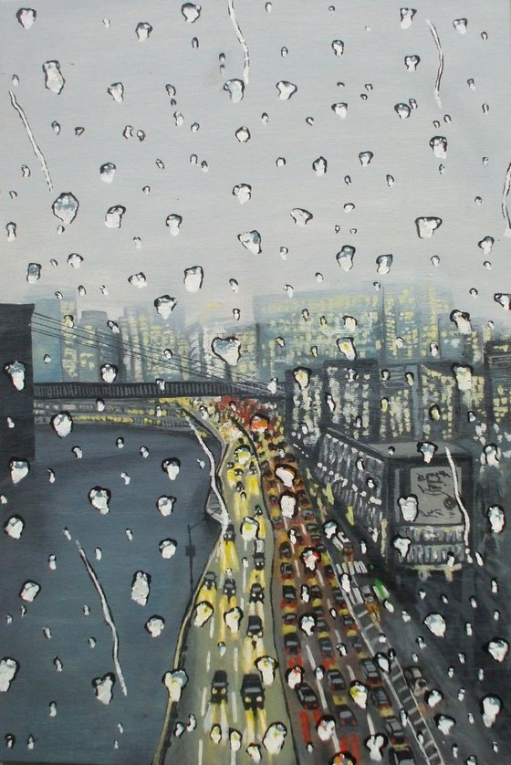 Rainy day - city