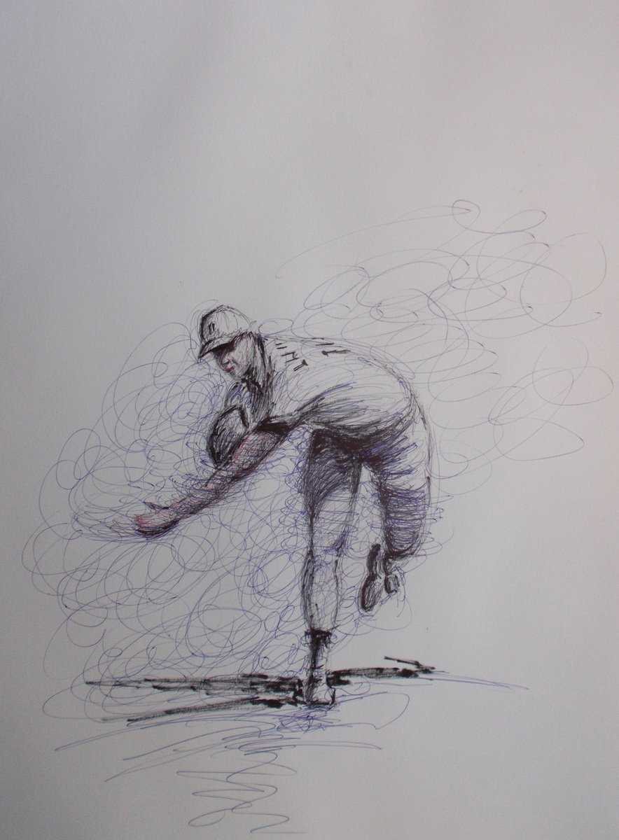 baseball player 10 by Giorgio Gosti