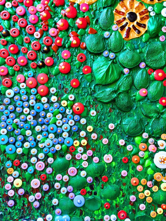 COLORFUL SUMMER GARDEN
