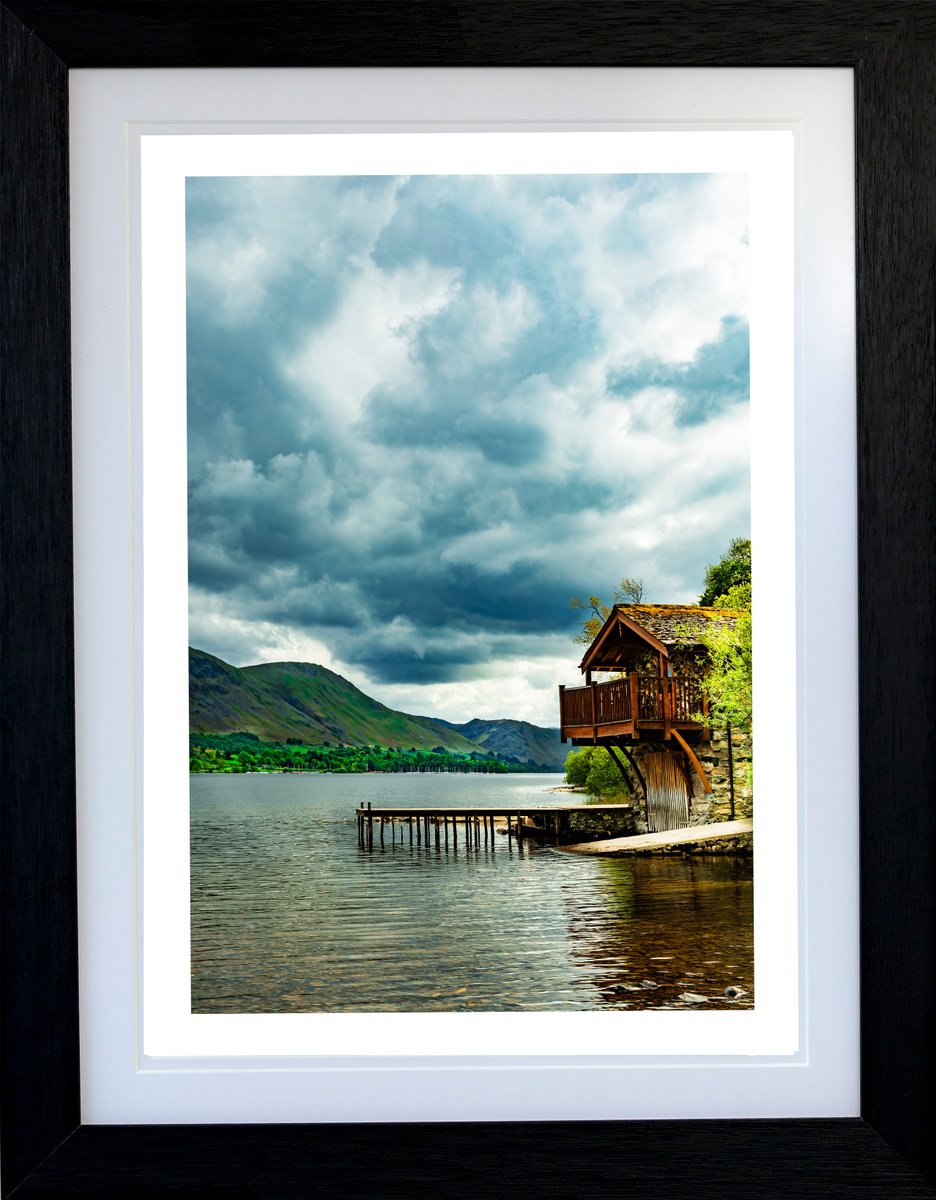 Photorealistic Photograph , Duke Of Portlands Boathouse - Lake District By Michael Mchugh, 19 X 25, Artwork For Sale On Artfinder