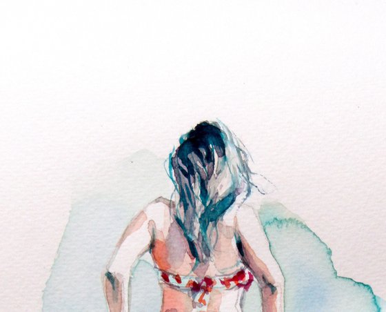 Girl at beach