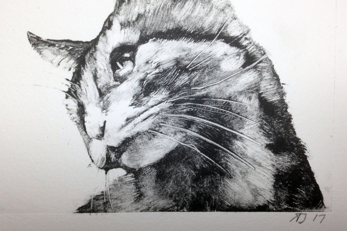 Sitting Tiger Ink Sketch, Ink Drawing, Pen and Ink, Black and White, Fine  Art Print, Giclee, Original Art, Animal, Cat -  Denmark