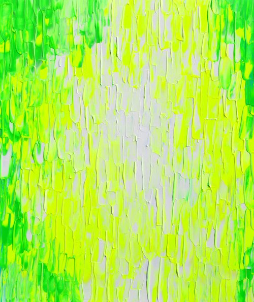 YGB - Large Abstract Painting by Soos Tiberiu
