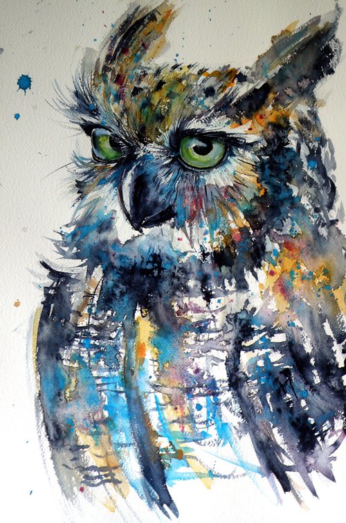 Cute owl by Kovács Anna Brigitta