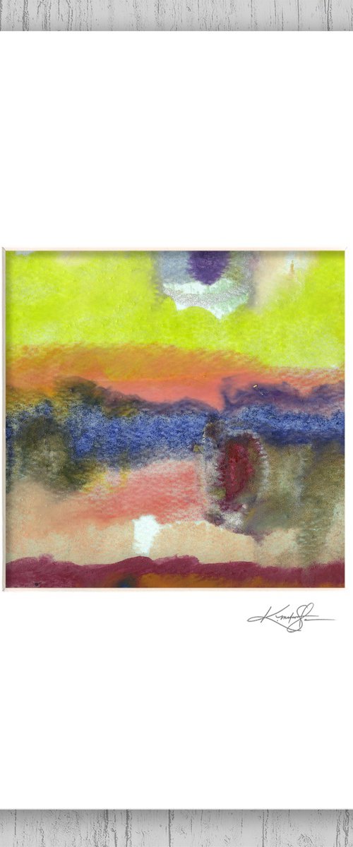 Encaustic Abstract 70 by Kathy Morton Stanion