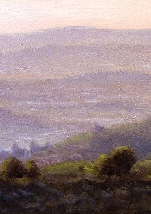 Sunset in Haute Provence by Pascal Giroud