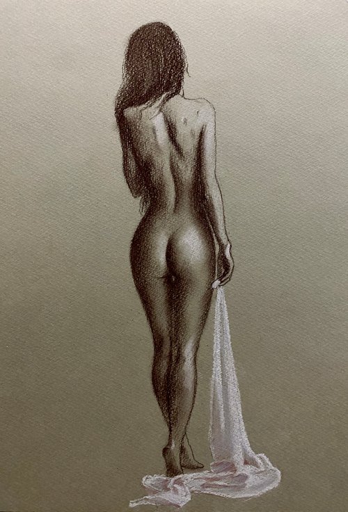 Nude lady by Elvira Sultanova
