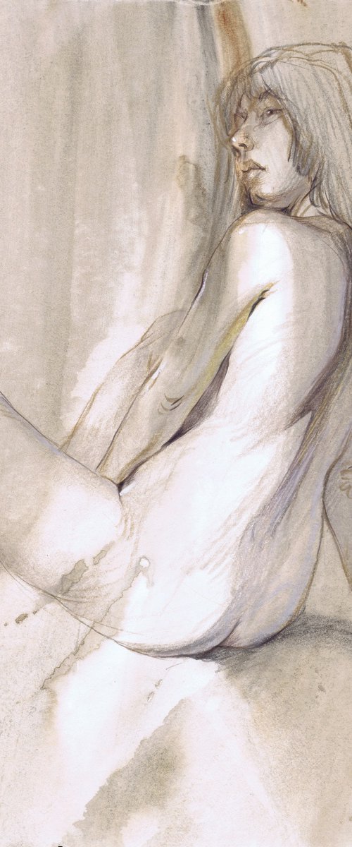Erotic Art Beautiful nude 1774 by Samira Yanushkova