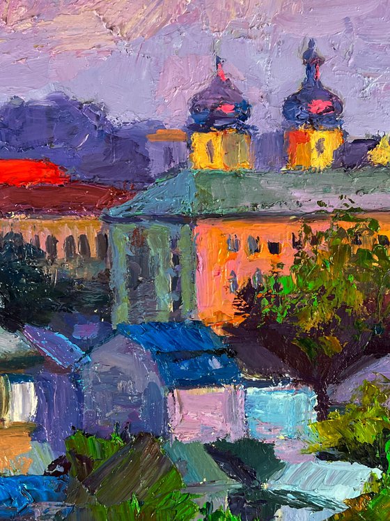 Overlooking the City Center