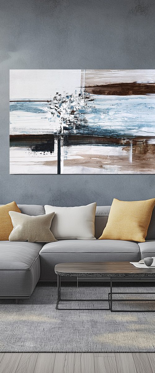 Aligned Tension.Textured Modern by Tatiana Malinovscaia