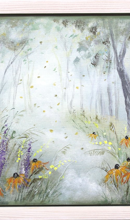 September Meadow framed by Katerina Koroleva