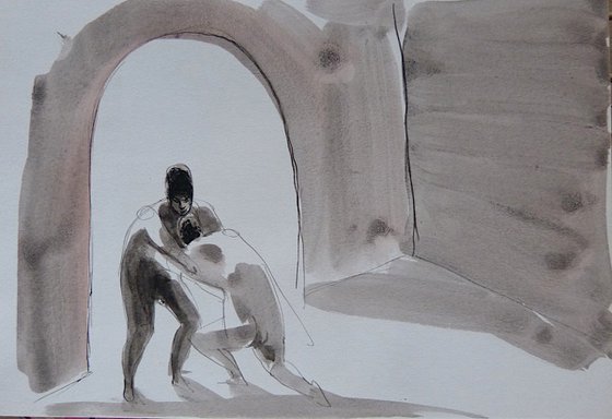 The Theatre 2, 24x16 cm