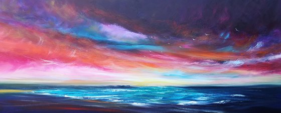 Time to Share - seascape, emotional, panoramic