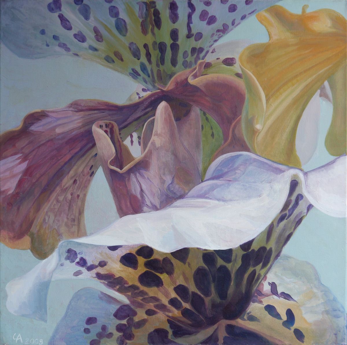  Primary ?olors Ii By Anastasia Chernysheva, 28 X 28, Artwork For Sale On Artfinder