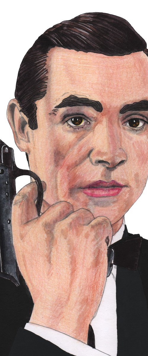 James Bond Sean Connery by Paul Nelson-Esch