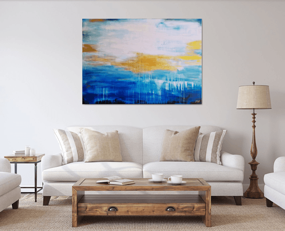 FLOATING GOLD #9 - Seascape