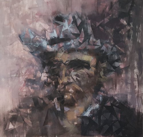 Shapes 11 or my version of Self-Portrait with Grey Felt Hat by Razvan Stanciu