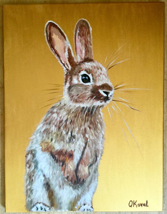 GOLDEN BUNNY  "prince with a thousand enemies " . Honey bunny. Cute rabbit.