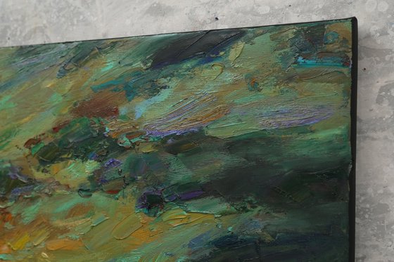 Mysterious Night over the river