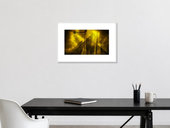 yellow skyscraper
