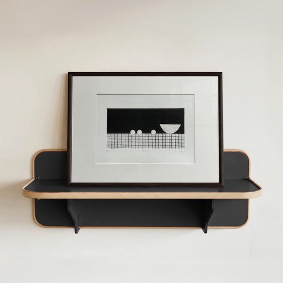 Quiet Interior No.9 drypoint print