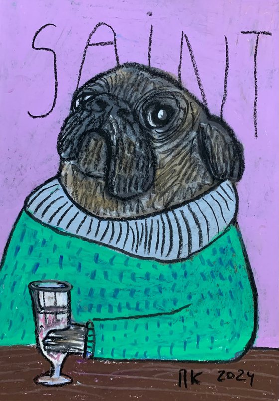 Saint pug #11