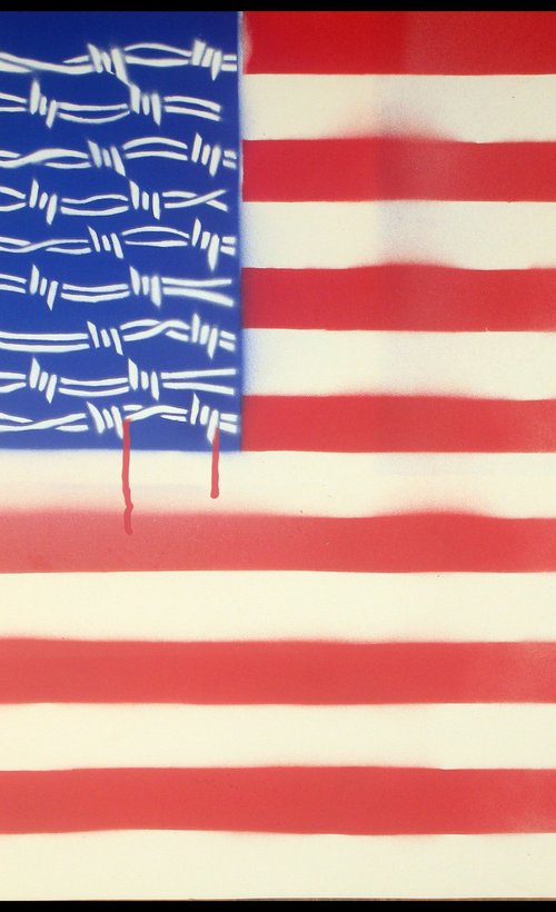 Barbs and Stripes (wp). by Juan Sly