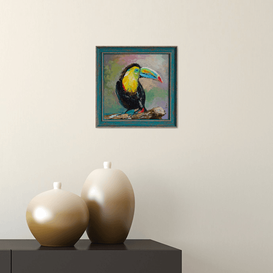 Toucan bird(framed)