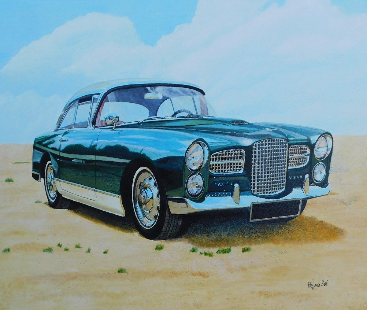 Facel Vega HK500 by Benjamin Self