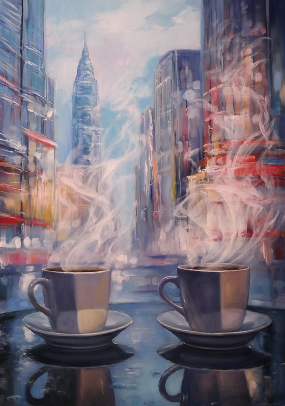 "Morning in the metropolis"